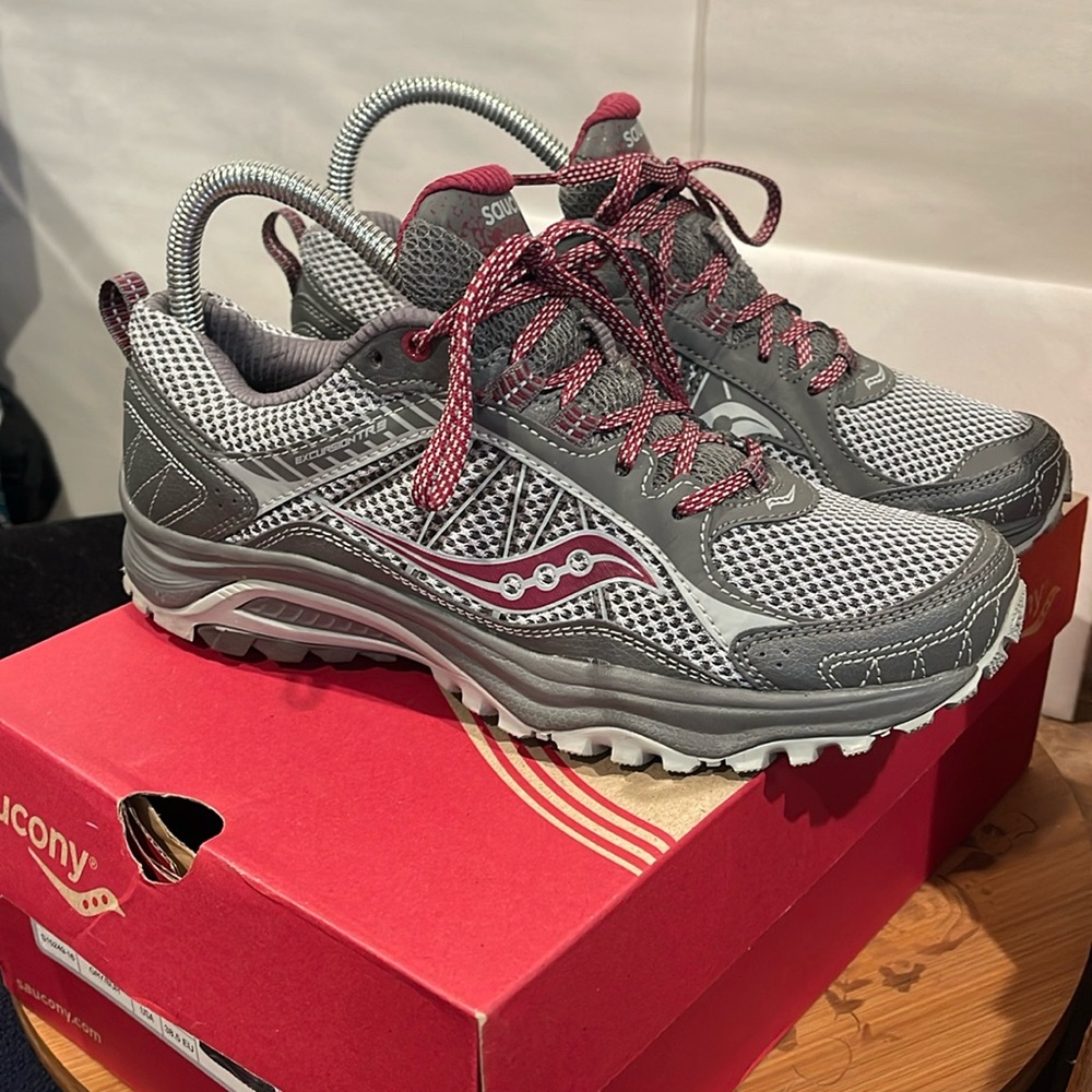 Saucony Grid Excursion Tr 9 Running Sneakers Size… - image 1
